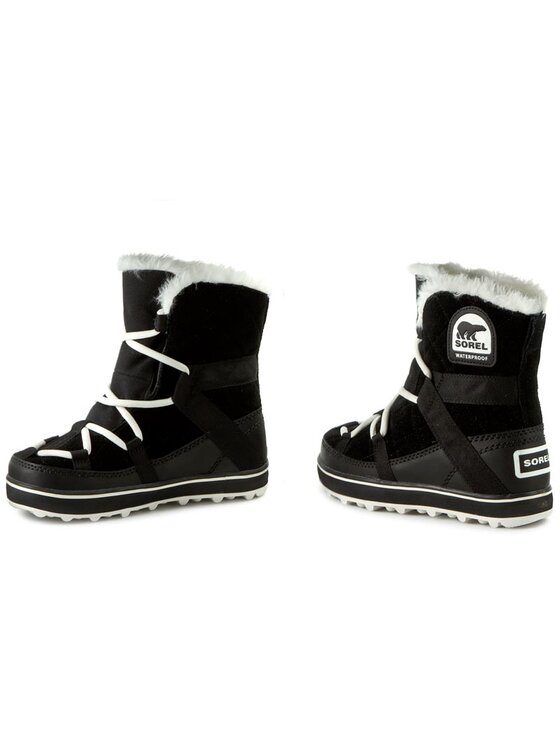 Sorel Апрески Sorel Glacy Explorer Shortie NL2079 Черен