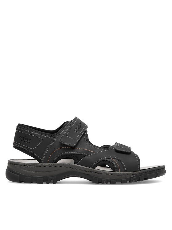 Rieker Sandali Rieker 25053-00 Nero