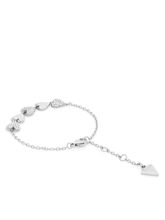 Guess Zapestnica Guess JUBB06 071JW Srebrna