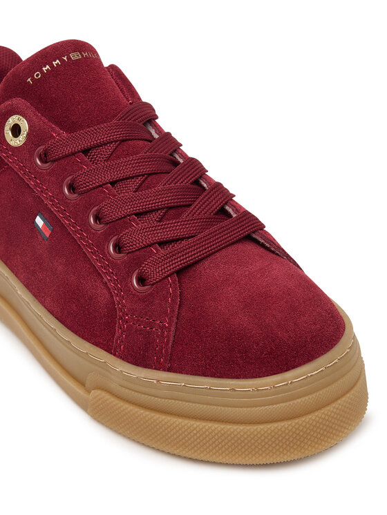 Tommy Hilfiger Sneakersy Tommy Hilfiger Jade T3A9-35098-1429 M Bordó