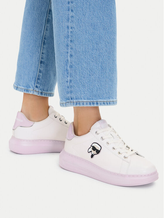 KARL LAGERFELD Sneakersy KARL LAGERFELD Kapri KL62530P Biały