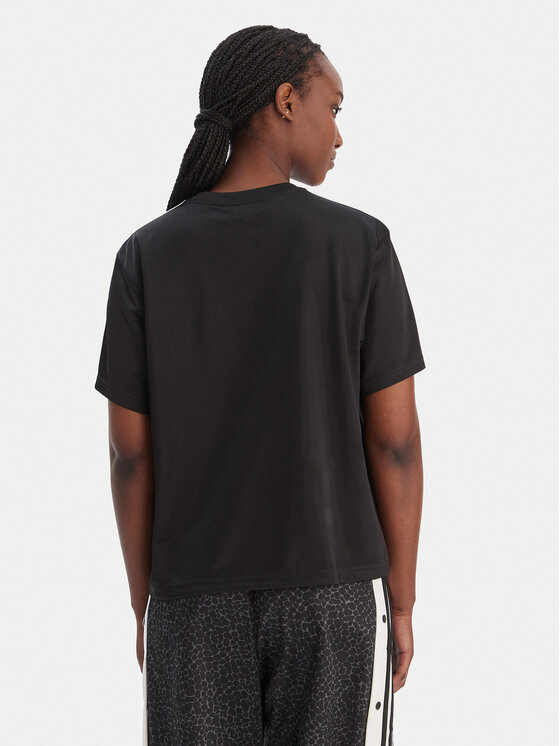 adidas adidas Camiseta Firebird KD5574 Negro Loose Fit