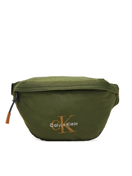 Calvin Klein Чанта за кръст﻿ Calvin Klein Bold Waistbag LV04D3116G Каки