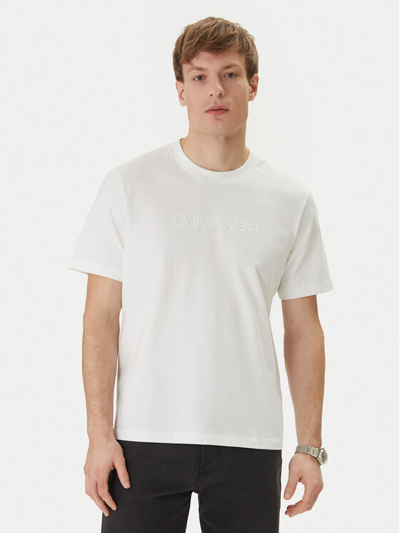 Calvin Klein Calvin Klein Camiseta LV04LF811G Blanco Regular Fit