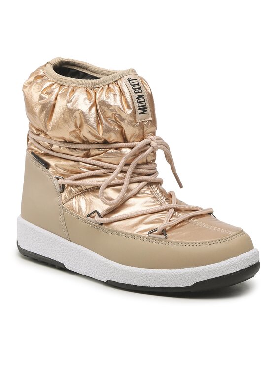 Moon Boot Снігоходи Moon Boot Jr Girl Low Nylon 34051800 Золотий
