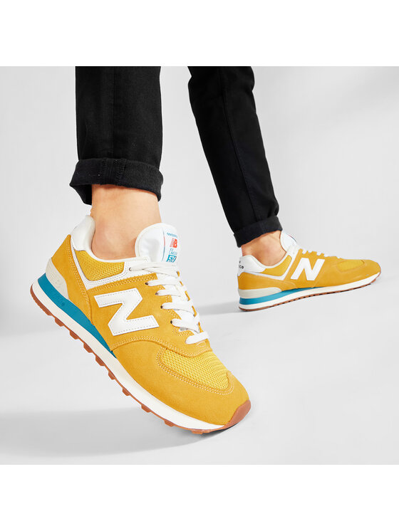 New Balance Сникърси New Balance ML574HB2 Жълт