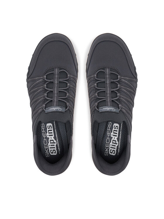 Skechers Sneakersy Skechers Breathe Easy - Roll With Me 100593/CCL Šedá