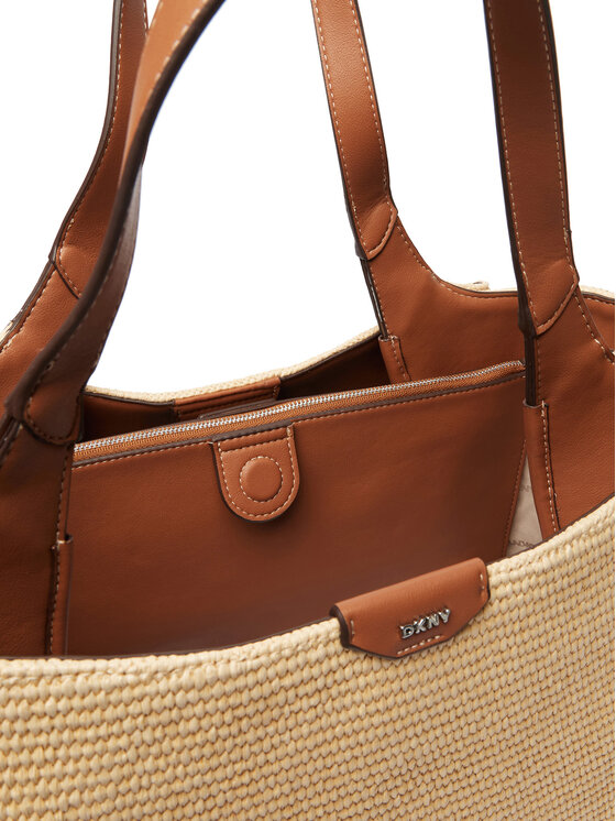 DKNY Geantă DKNY Willa Tote R61AOG32 Bej