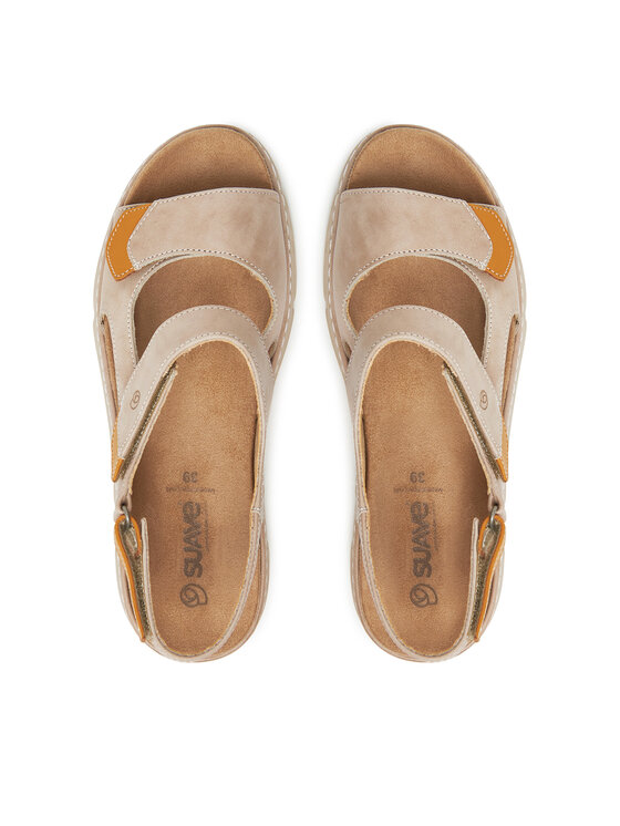 Suave Sandály Suave 710134-08 Béžová