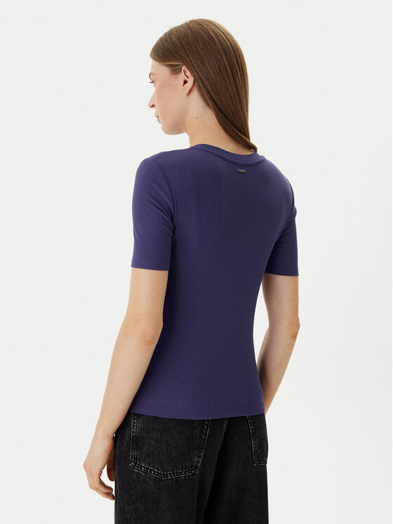 Calvin Klein Calvin Klein Camiseta LV044D246G Violeta Slim Fit