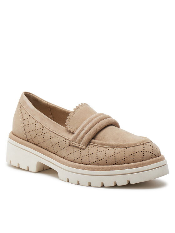 Caprice Loafersy Caprice 9-24750-42 Béžová