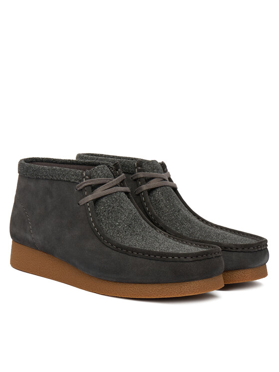 Clarks Черевики Clarks WallabeeEVO BT 26183994 Сірий