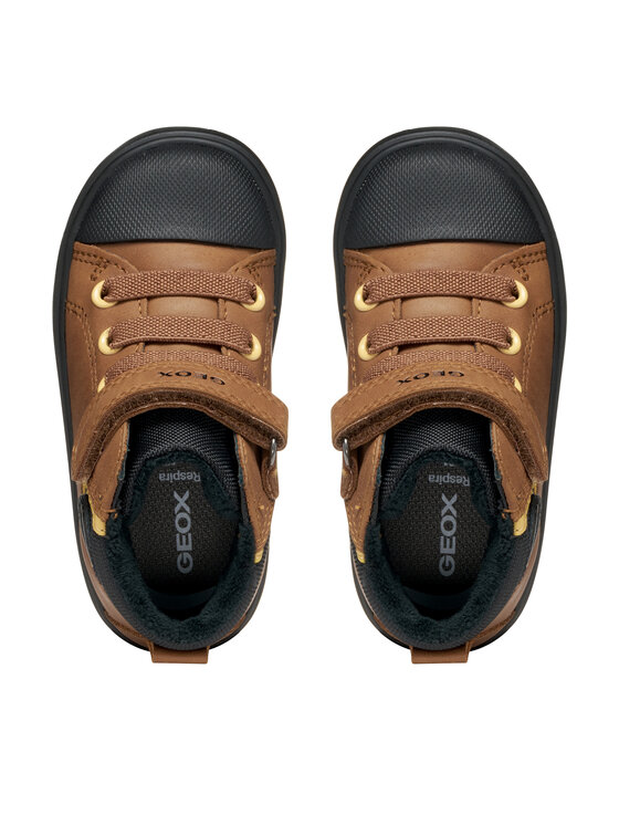 Geox Sneakersy Geox B Gisli B461NC 0MEFU CR69B Hnědá