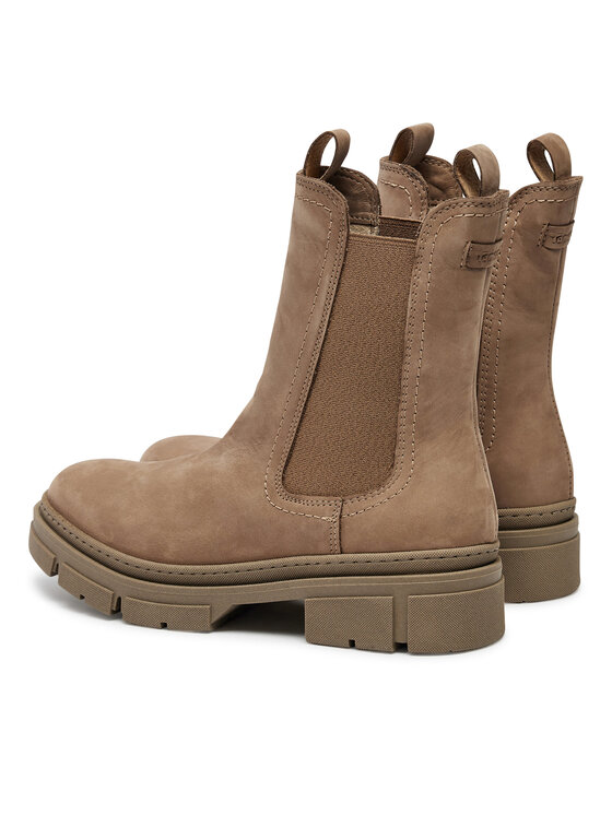 Tamaris Členková obuv s elastickým prvkom Tamaris 1-25901-41 Hnedá