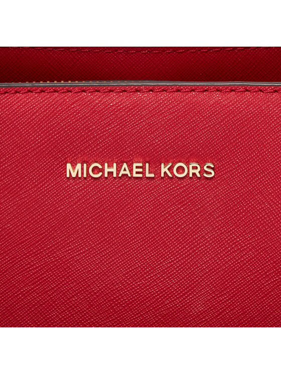 MICHAEL Michael Kors Ročna torba MICHAEL Michael Kors Savannah 30S6GS7S3L Rdeča