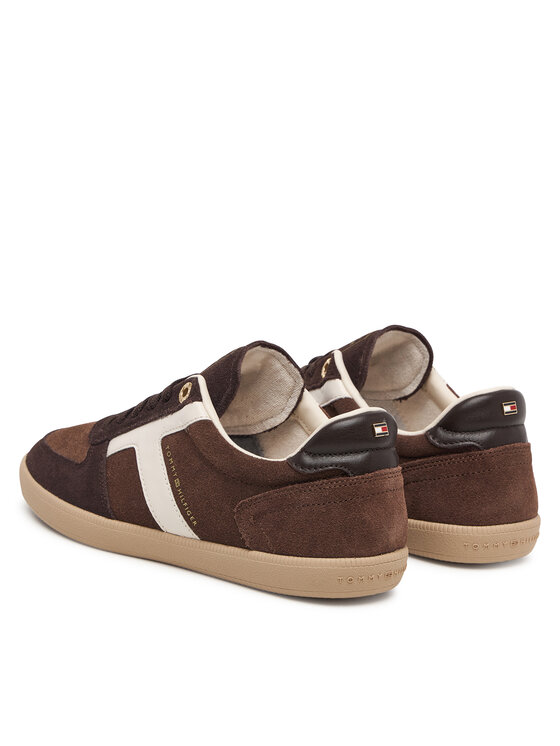 Tommy Hilfiger Сникърси Tommy Hilfiger Th Tribeca Sneaker Suede FW0FW09596 Кафяв