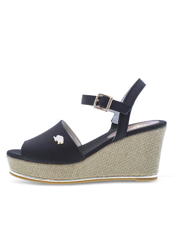 U.S. Polo Assn. Босоніжки U.S. Polo Assn. Alyss ALYSSA012 Чорний