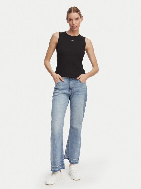 Calvin Klein Jeans Calvin Klein Jeans Top LV047F246G Negro Slim Fit