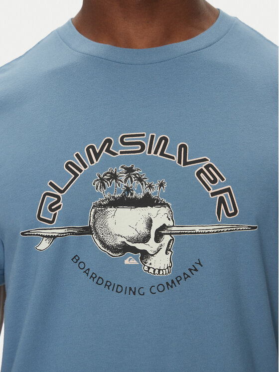 Quiksilver Quiksilver T-shirt EQYZT08056 Blu Regular Fit