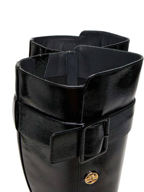 KARL LAGERFELD Čižmy KARL LAGERFELD KL31475A Čierna