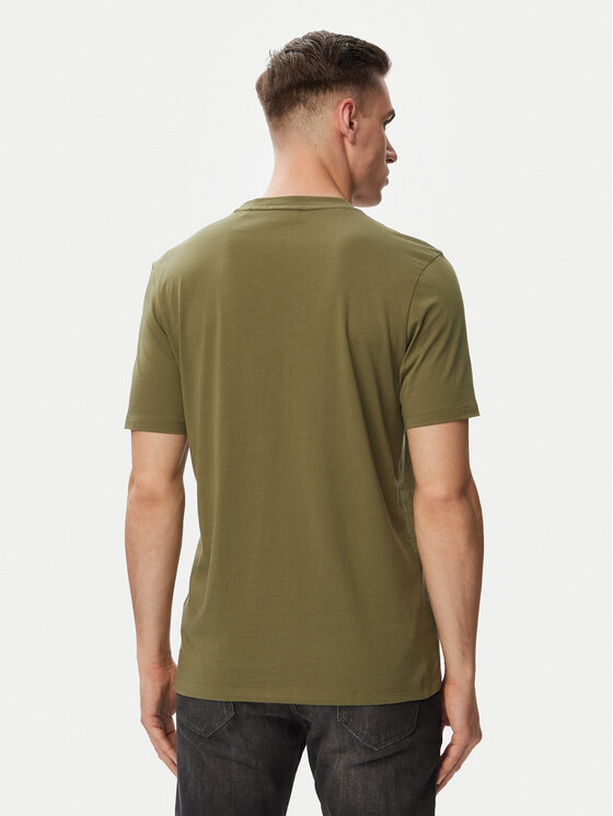 HUGO HUGO Camiseta Dulivio 50467556 Verde Regular Fit
