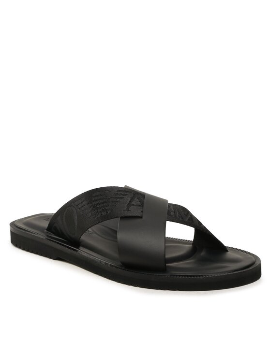 Emporio Armani Шльопанці Emporio Armani X4P124 XN787 K001 Чорний