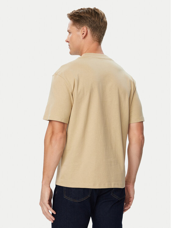HUGO HUGO Camiseta Dapolino 50488330 Beis Relaxed Fit