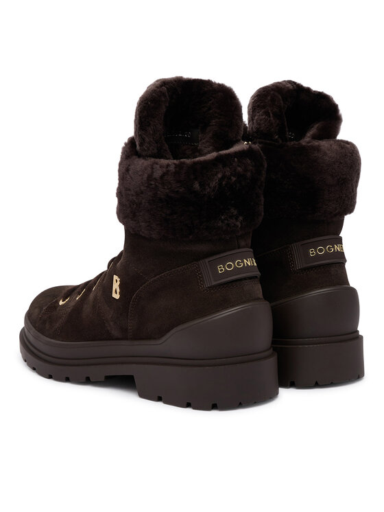 Bogner Kotníková obuv Bogner St.Mortiz 23 22646523 Tmavě hnědá