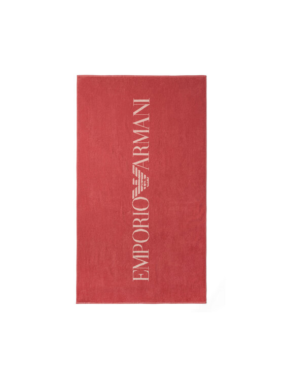 Emporio Armani Plážová osuška Emporio Armani EX000019 AF20424 UA303 Tmavě růžová