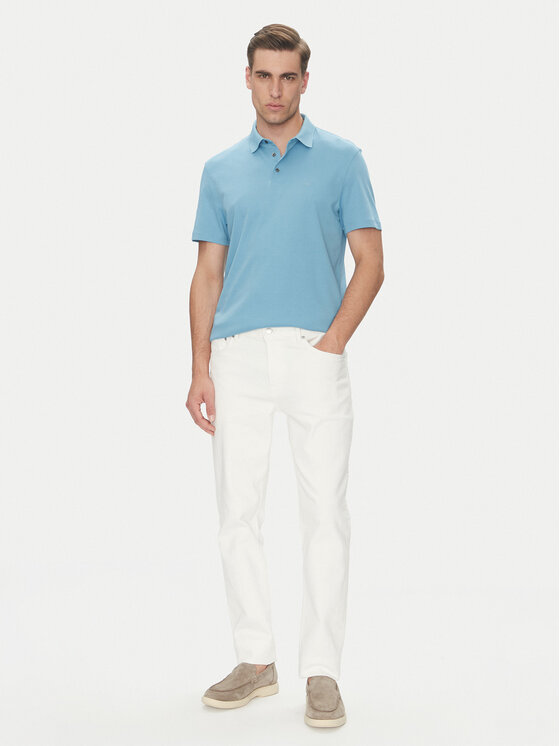 Calvin Klein Calvin Klein Polo Supima LV04LB276G Plava Regular Fit