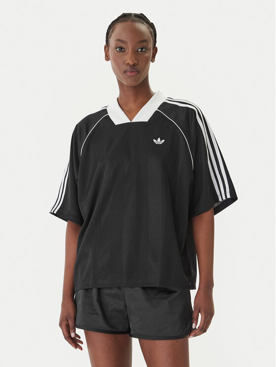 adidas adidas Camiseta 3-Stripes Jaquard KD2904 Negro Oversize