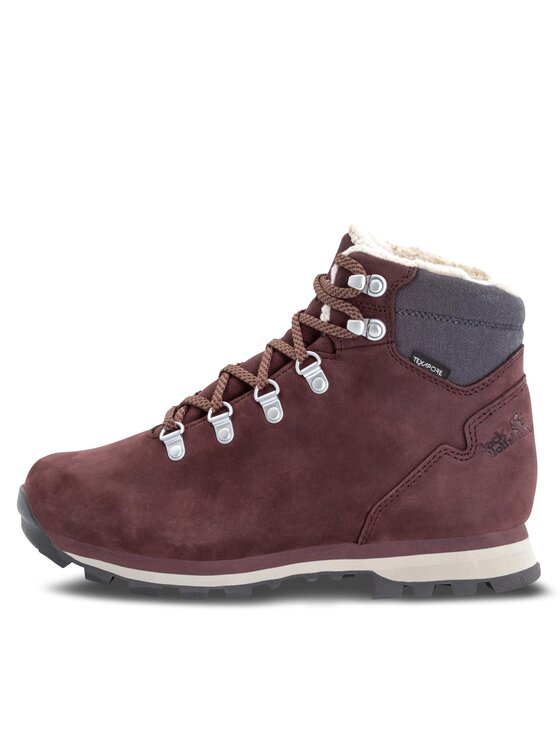 Jack Wolfskin Трекінгові черевики Jack Wolfskin Thunder Bay Texapore Mid W 4053681 Бордовий