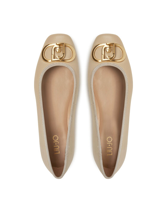Liu Jo Балетки Liu Jo Dafne 04 SA5033 PX460 Бежевий