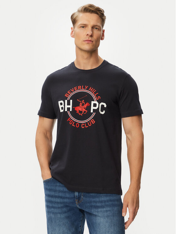Beverly Hills Polo Club Beverly Hills Polo Club Футболка P-SS26M-TS1258 Cиній Regular Fit