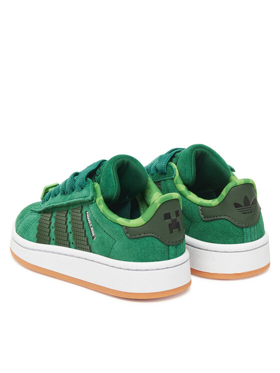 adidas Сникърси adidas Campus 00S Comfort Closure Elastic Lace X Minecraft JS3788 Зелен
