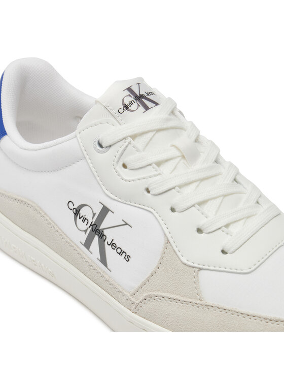 Calvin Klein Jeans Sneakers Calvin Klein Jeans Classic Cupsole Low Mix Mtl YM0YM01033 Bianco