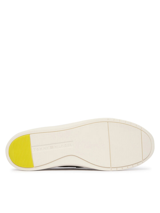 Tommy Hilfiger Półbuty Tommy Hilfiger Modern Light Hybrid Suede LoaferFM0FM05786 Zielony
