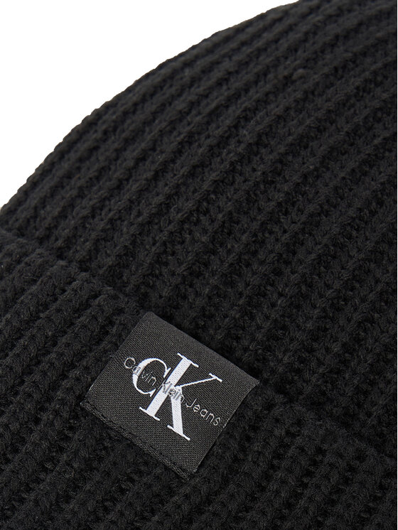 Calvin Klein Jeans Čiapka Calvin Klein Jeans Monogram IU0IU00440 Čierna