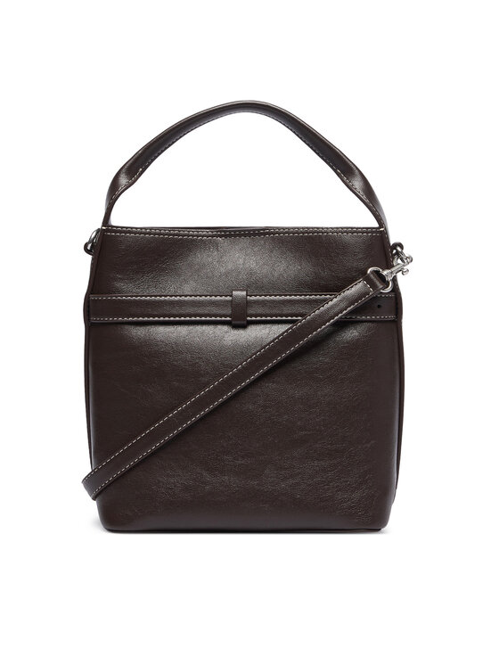 Calvin Klein Bolso Calvin Klein Buckle Mini Bucket Crossbody LV04F3550G Marrón