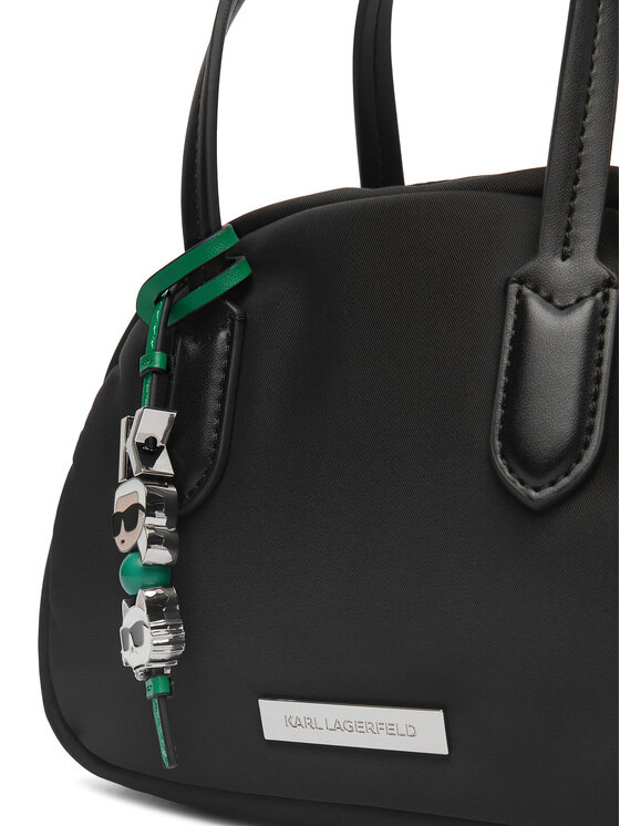 KARL LAGERFELD Ročna torba KARL LAGERFELD B1W30016 Črna