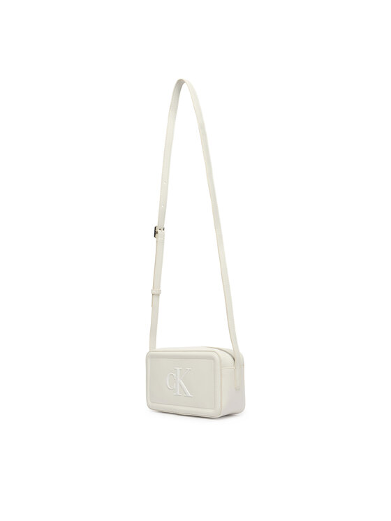 Calvin Klein Дамска чанта Calvin Klein Bold Ck Camera Bag LV04F3220G Бял