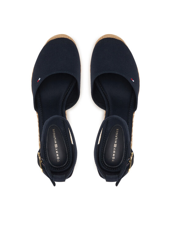 Tommy Hilfiger Εσπαντρίγιες Tommy Hilfiger Wedge FW0FW09225 Σκούρο μπλε