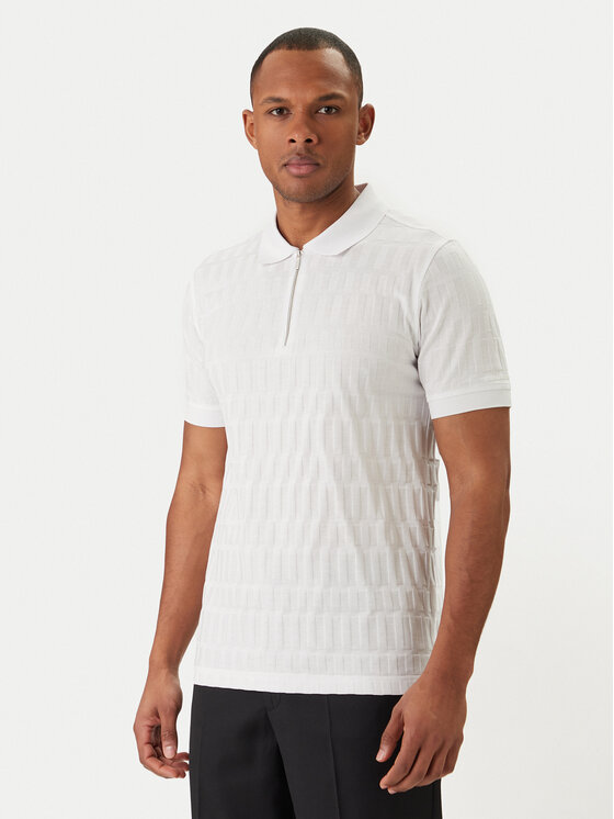 KARL LAGERFELD KARL LAGERFELD Polo 745008 562203 Blanco Regular Fit