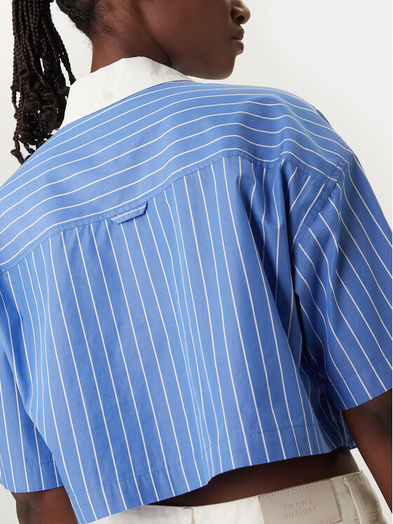 Tommy Jeans Tommy Jeans Polo DW0DW22596 Azul Relaxed Fit