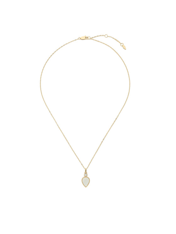 Fossil Náhrdelník Fossil JF04248710 Zlatá