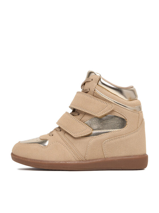 DeeZee Sneakersy DeeZee CEO-LF975-05 Beżowy