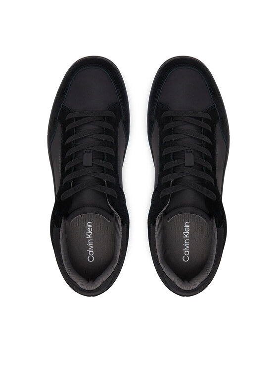 Calvin Klein Sneakersy Calvin Klein Low Top Lace Up Repreve Mix HM0HM01802 Čierna