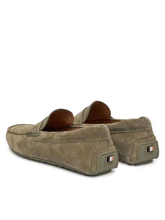 BOSS Mokasíny BOSS Noel_Mocc_sdpeb 50541750 Khaki