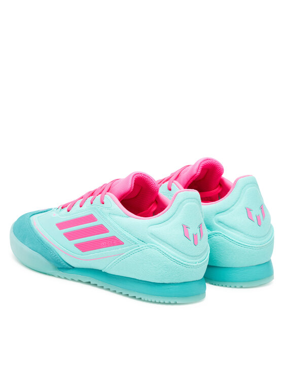 adidas Ghete pentru fotbal adidas F50 Messi Freestyle Indoor JH8831 Turcoaz
