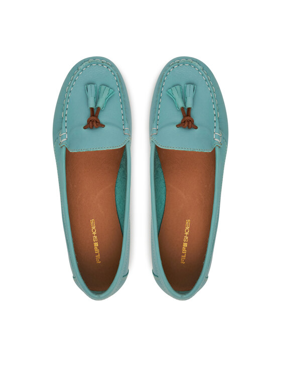 Filipe Mokasíny Filipe 8339 SA Tyrkysová
